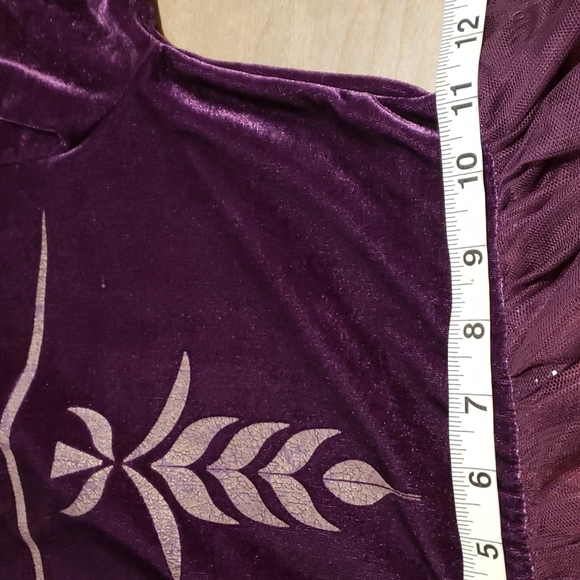 DISNEY FROZEN 11 PRINCESS ANNA DRESS GIRLS SZ MEDIUM - Picture 6 of 9